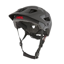 O'NEAL | Mountain Bike Helmet | Enduro All-Mountain | Ventilation Openings for Cooling, Washable Cushion, Safety Standard En1078 | Helmet Defender Grill V.22 | Adult | Black Grey | size L-XL