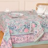 DecorAvenue Hand Block Printed Table Cover - Exquisite Design, Premium