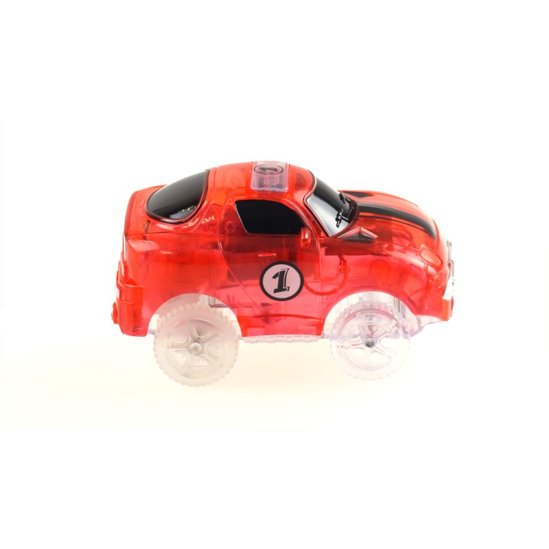 Amewi 100659 Magic Traxx Vehicle Racing Car with LED, Red