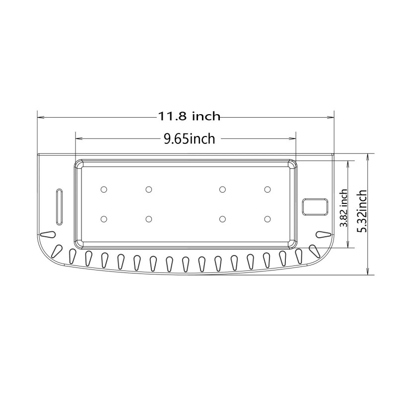 Brocraft Alumacraft Boats AlumaTrac system Tool Holder / knife holder