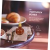 SHOWERORO 1pc Practical No-wax Gourd-shape Toothpick Holder for Home and