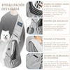 RVFRGRD Cangurera Mochila para Llevar Perro Manos Libres con Correa