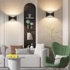 Aipsun Black Modern LED Wall Sconce Indoor Wall Lights 1