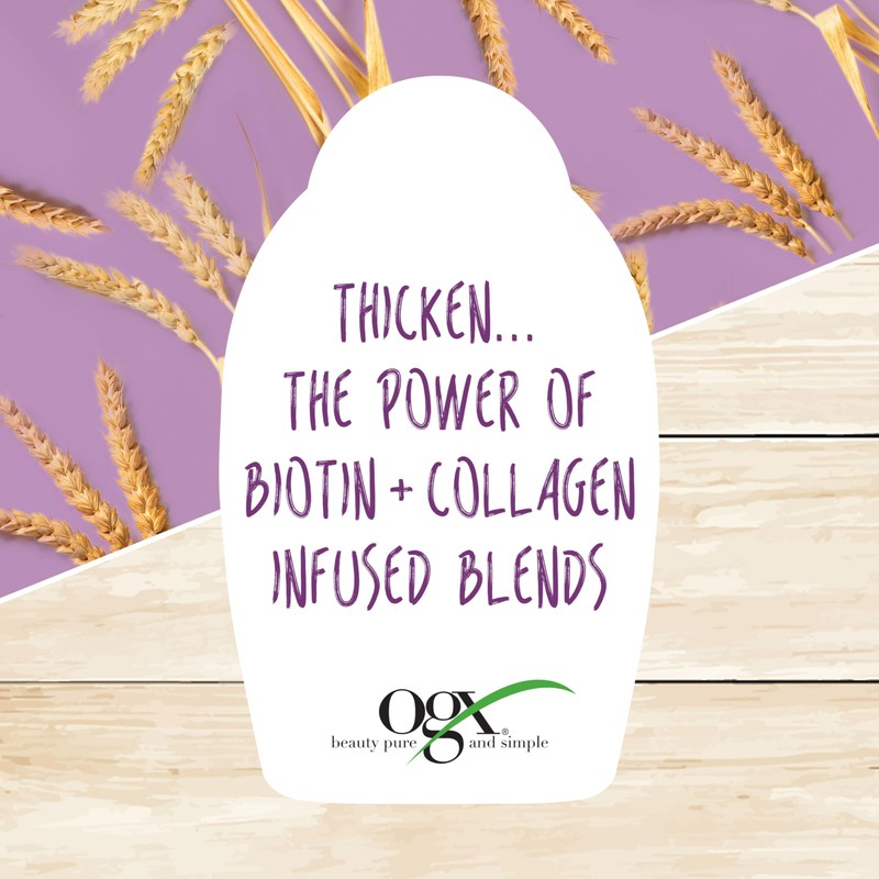 OGX Thick & Full Biotin & Collagen Weightless Oil Mist,