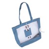 Cat Carrier Handbag Breathable Mesh Canvas Sturdy Soft Comfortable Traveling