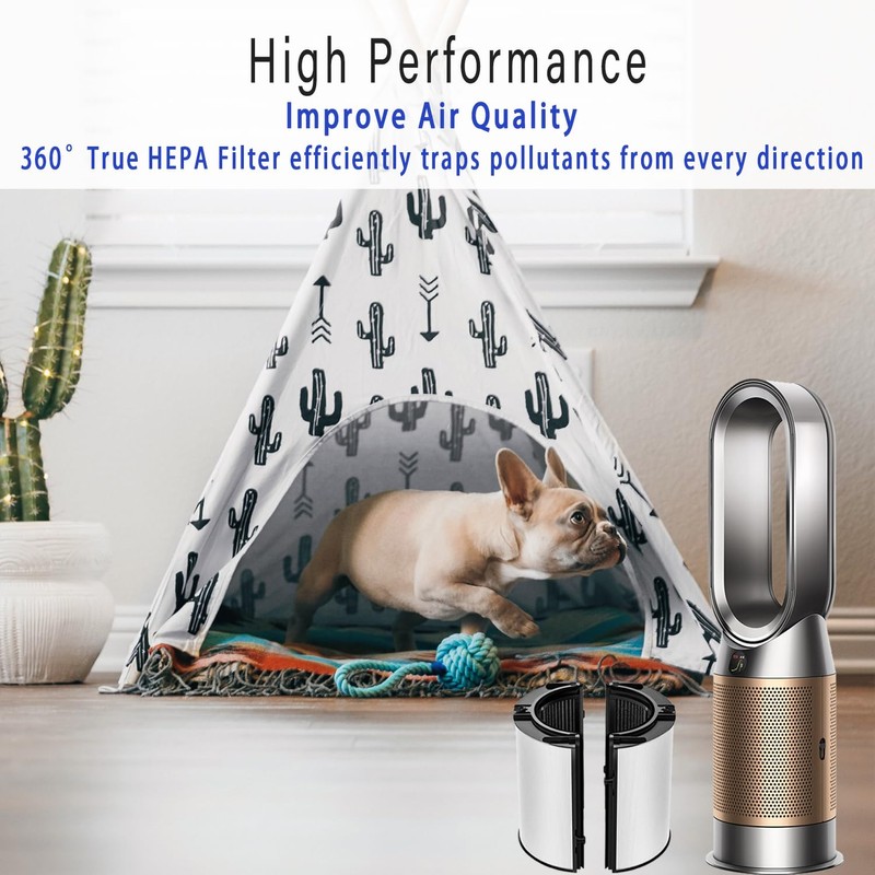 360° Combi Glass 2-in-1 HEPA+Carbon Replacement Filter for Dyson TP07
