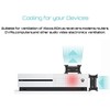 upHere PC Fan,80mm Silent USB Fan with 3 Adjustable Wind