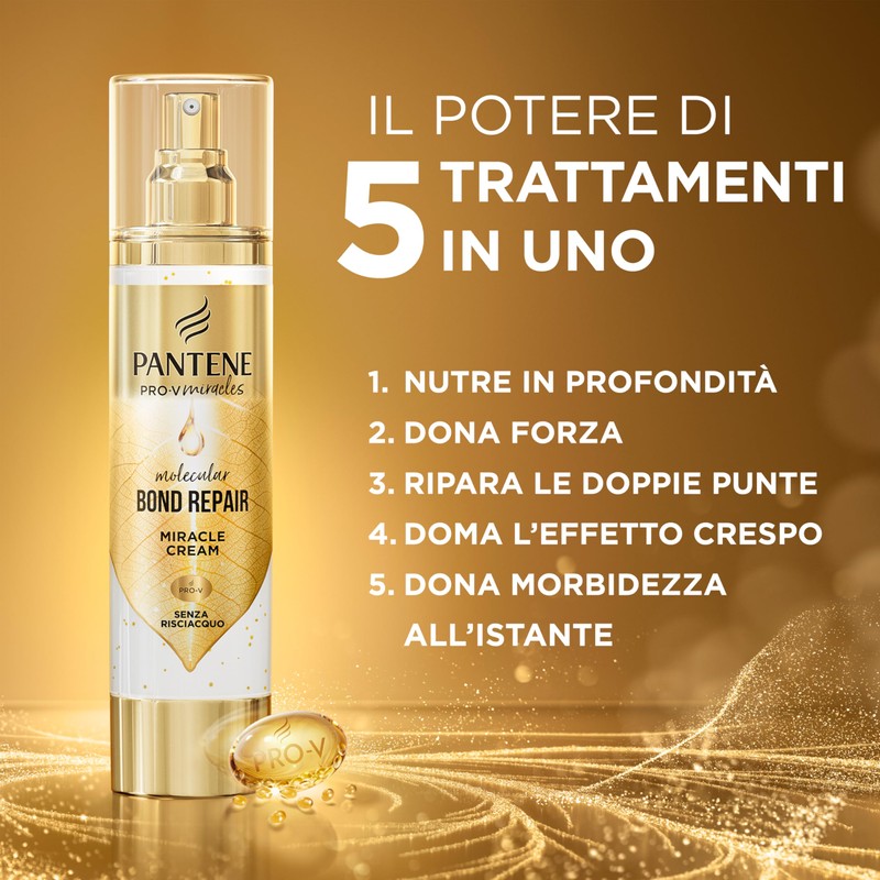 Pantene Siero Senza Risciacquo Molecular Bond Repair. Per Tutti i