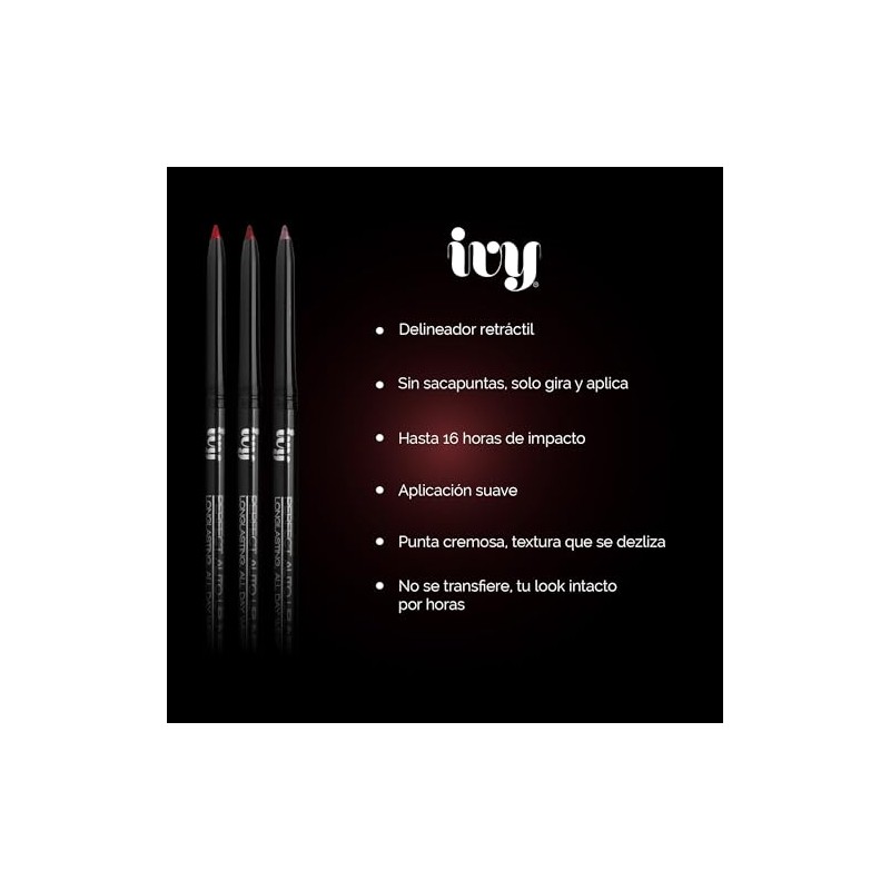 Set de 6 Labiales Thirsty Pout Brillo Hi-Shine Italia Deluxe