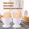 4-Piece Egg Cup Set – Elegant Egg Cup Holders for
