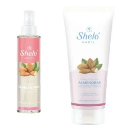Kit Crema + Aceite Almendras Anti Estrias Resequedad Sheló