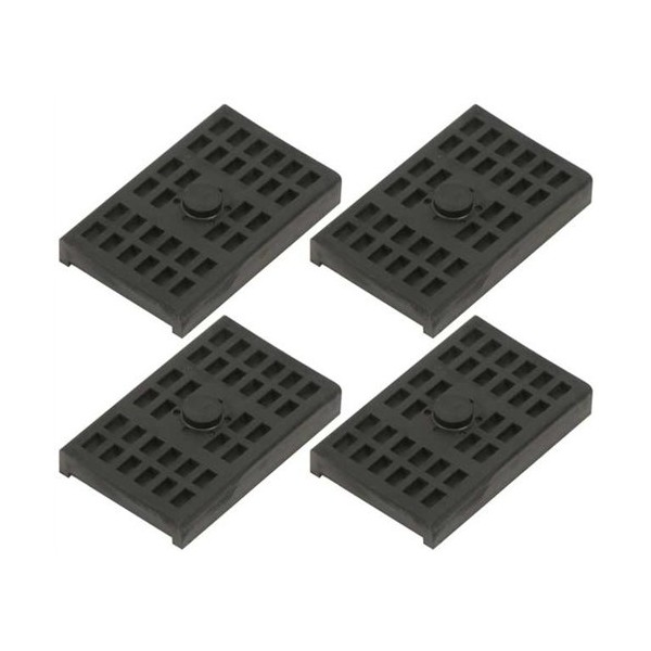 1968-1981 Rear Multi Leaf Spring Insulator Pads, Set of 4