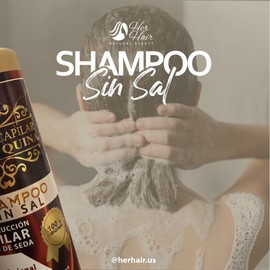Shampoo Sin Sal Marroquina Chocolate| Sulfato Free | Alcohol Free | 33.8 oz | Limpiador y Reconstructor Capilar | Alisado y Brillo Capilar| Uso Professional| 100% Original