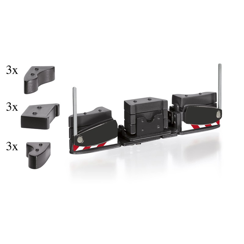 WIKING 7844 AGRIbumper Black Toy, Assorted, Medium