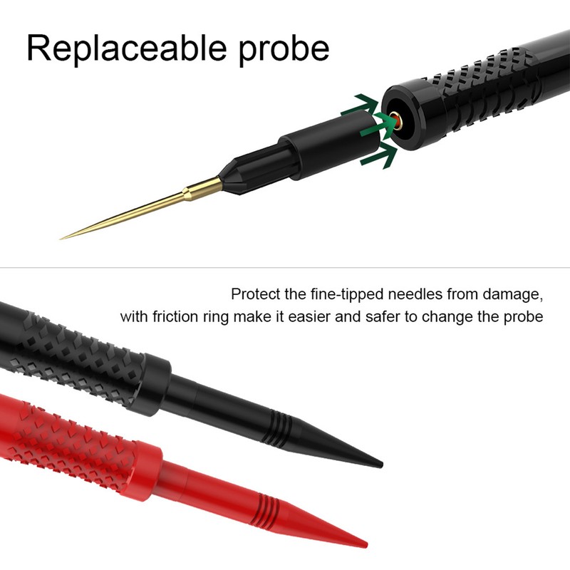 Multimeter Pin Leads Probes Electronic Test Set Replaceable Accurate Superconducting