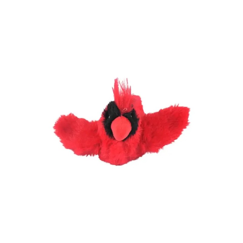 Juguete Para Gatos Sonido Cardenal Rojo Con Catnip