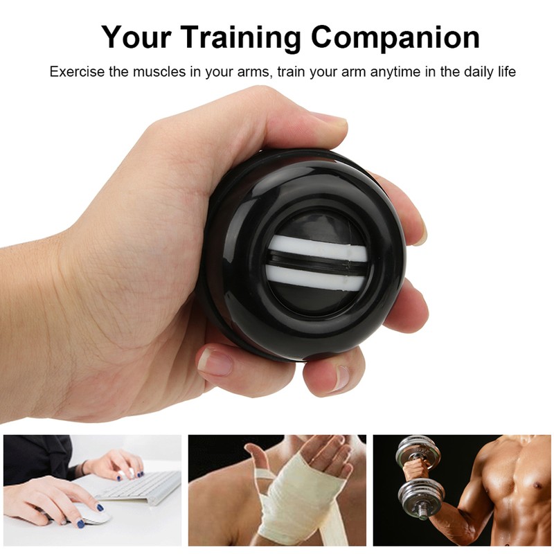 Self-Starting Wrist Ball Muscle Power Gyroscope Arm Exerciser Strengthener Ball