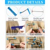 YATEICBC Pack of 40 Small Perm Curlers, 0.35 Inch Perm