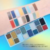 LIANGNISHI 16 Colors Full Glitter Eyeshadow Palette, Pearlescent Diamond, Multicolor