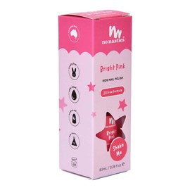 No Nasties Kids Water-Based Nail Polish - Bright Pink, 8.5ml