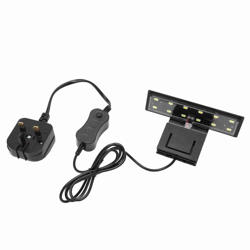 Aquarium Clip On LED Light Mini Super Bright White Light