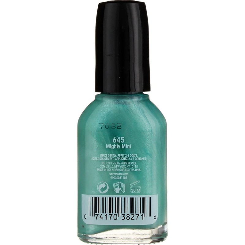 Sally Hansen Hard As Nails Color, Mighty Mint, 0.45 Fluid