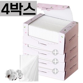 Large capacity embossed cotton pads 300 sheets x 3 boxes (total 900 sheets) 100% pure cotton - 2-1. Soft 5-ply 80 sheets x 4 boxes / 대용량 엠보싱 화장솜 300매x3박스(총900매)순면 100% - 2-1.소프트 5겹 80매x4박스