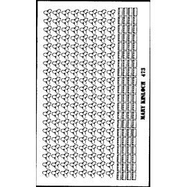 Dollhouse miniature DIY laser cut 1/4 scale daffodil flowers