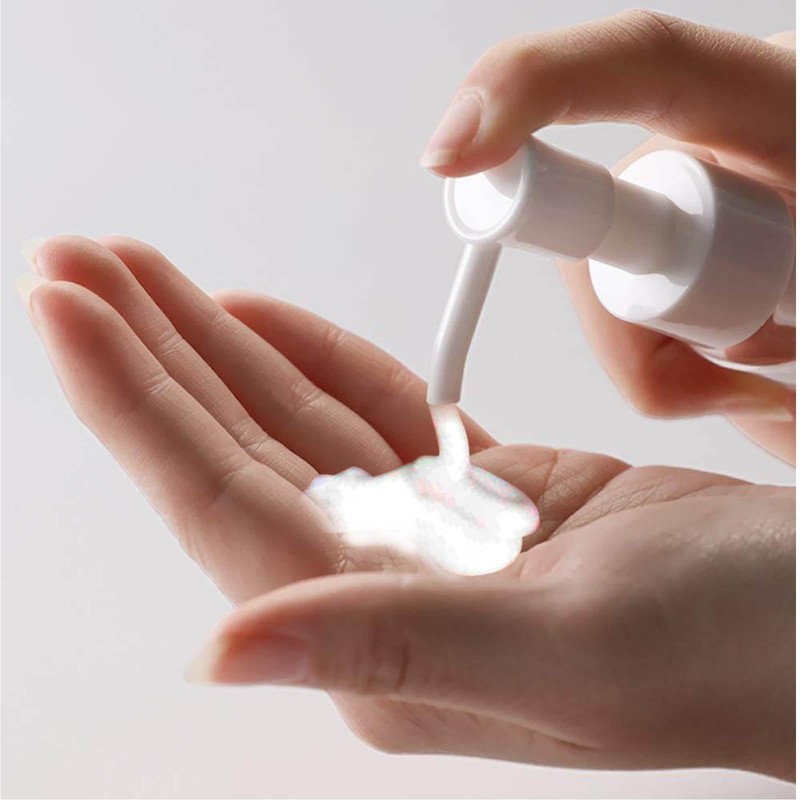 Apstaqeoo 3Pcs 200ML Empty Lotion Dispenser Refillable Clear Plastic Oval
