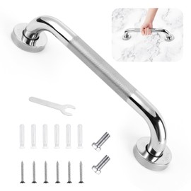 ACWOO Haltegriff Edelstahl Rutschfest, Rutschfeste Haltegriffe WC, Edelstahl Badezimmer Haltegriff, Sicherheitsgriff für Senioren Schwangere Kinder, für Dusche/Schritte/Küche/Schlafzimmer,30 CM
