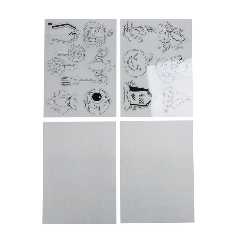 Heat Shrink Plastic Sheet Kit Multipurpose DIY Shrink Art Kit