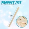 Darice 1000 Pcs Popsicle Stick, 4.5" Natural Wood Craft Sticks
