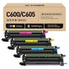C600 C605 Drum Unit Color Imaging Drum 4 Pack Replacement