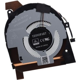 CPU Cooling Fan CVMC1 HFVP0 HY6C8 Replacement for Dell Latitude 5501 5511, Precision 3541 3551 with Intel Integrated Graphics