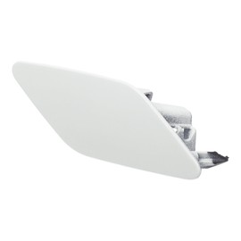 INFINAUTO Front Right Bumper Headlight Washer Nozzle Cover Cap No.3G0807938 Bumper Trim Nozzle Cover for Volkswagen Passat B8 3G 2015-2022 White Plastic 1 Pcs