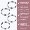 Westmark 4 x Tartelette Frames - Perfect Tart and Quiche