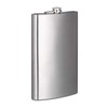 Relaxdays Flachmann XXL aus Edelstahl, Riesen Flachmann mit 1,8l Fassungsvolumen,