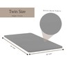 Mayton Bunkie Board for Mattress/Bed Support, Twin (Set of 2),