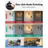 OPAXIS Porch Lights Outdoor with Motion Sensor, 2 Packs Oil
