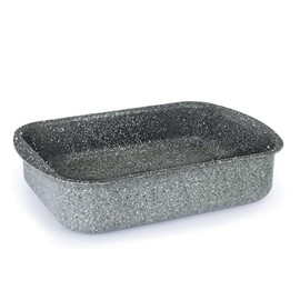 Flonal PIETRA VIVA Non-Stick Baking Pan with Handles/Roasting Pan (Small)