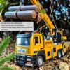 Kids Crane Truck, Alloy, Friction, Dynamic Design, Kids Crane Truck,