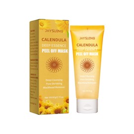 Calendula Facial Peel Off Mask 2.12 fl. oz Minimizes Pores Facial Mask Gently Exfoliates Blackhead Remover Mask, Deep Cleansing for Face Nose Blackhead Pores Acne, For All Skin Types