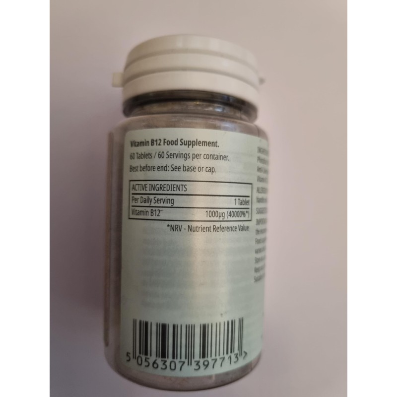 myvegan by myprotein Vitamin B12, 60 Tablets