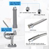 Pre Rinse Spray Valve with Stainless Hose 44inch Flexible Commercial