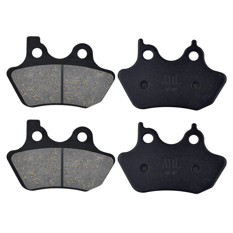 AHL Semi-metallic Front & Rear Brake Pads Set for Harley