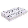 Silverman & Co. Double 6 Large White Domino Set -