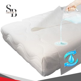 Sirebuy Traverse (80 x 120 Pieces) Washable Absorbent Waterproof Senior Kids Baby Hospital Mattress Topper Double Single French Bed