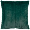 Paoletti Empress Large Square Cushion Cover, Emerald, 55 x 55cm
