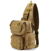 G4Free Tactical EDC Sling Bag Shoulder Army Molle Daypack Military