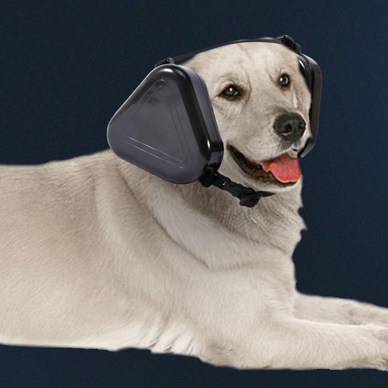 Ruiqas Dog Ear Noise Protection Muffs Dog Hearing Protection for